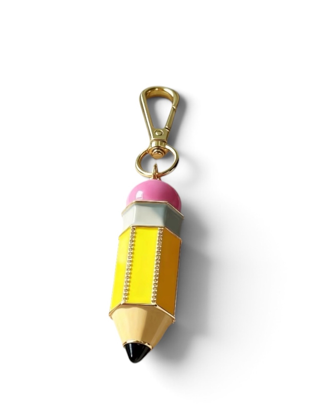 Oversized Pencil Back to School Keychain Bag Charm